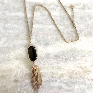 Kendra Scott Rayne Gold Long Pendant Necklace